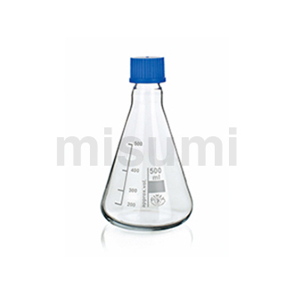 螺口三角烧瓶 （带盖子）3-6012型