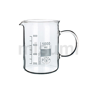 玻璃带把手烧杯 3-6008型