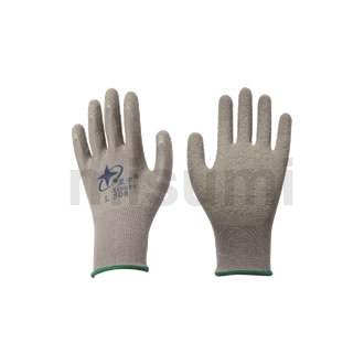 十三针尼龙乳胶皱纹手套