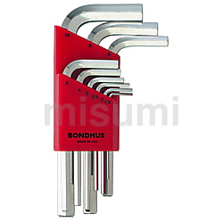 短L型内六角扳手套装 镀层（公制规格）