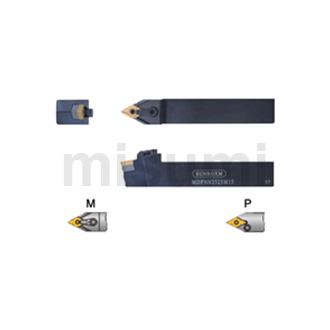 车刀杆 外径用 外径/端面切削用车刀（MDPNN）