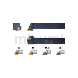 车刀杆 外径用 外径/端面切削用车刀（MTJNR/L-N）