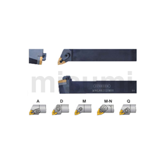 车刀杆 外径用 外径/端面切削用车刀（MWLNR/L）