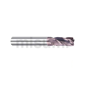 超硬合金立铣刀 DRB超微粒圆弧角型立铣刀4刃