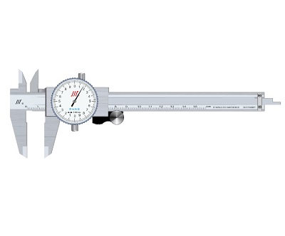 成量 带表卡尺 大表盘
