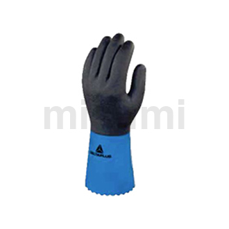 PVC/丁腈双涂层防化手套