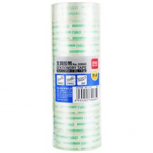 得力(deli) 30065高透易撕文具胶带18mm*30y*38um