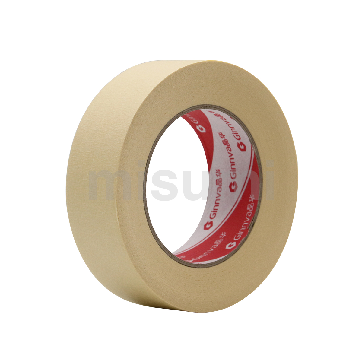 晶华 美纹纸胶带M47H耐高温160℃黄色40mm*50M 20卷/箱 长时间喷漆遮蔽 符合RoHS