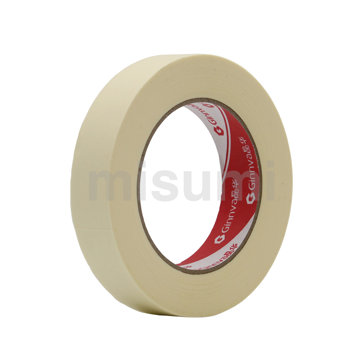 晶华 美纹纸胶带M2205耐高温80℃米色15mm*50M 52卷/箱 遮蔽保护 符合RoHS