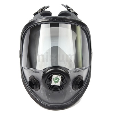 霍尼韦尔 54001 低维护双滤盒弹性橡胶全面罩（大中号）