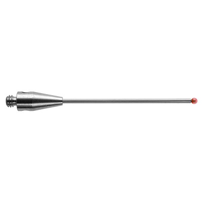 雷尼绍/RENISHAW M2测针 Ø1 mm 红宝石测球，碳化钨测杆，L 27.5 mm，EWL 20.5 mm