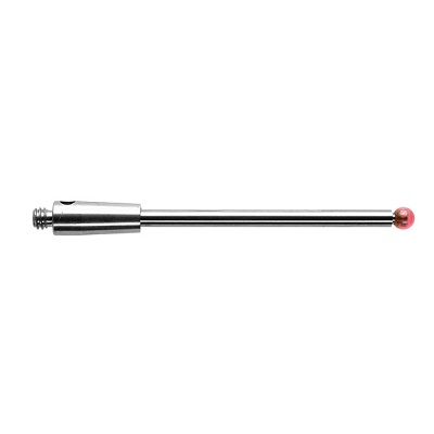 雷尼绍/RENISHAW M2测针 Ø1.5 mm 红宝石测球，碳化钨测杆，L 30 mm，EWL 22.5 mm
