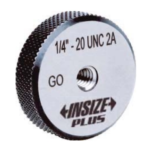 美标统一螺纹环规, 通规(精度2A, 标准ANSI/ASME B1.2)