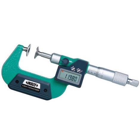 直进式数显盘形千分尺（警告：测头平行度可能不符合国标）
