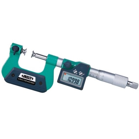 直进式数显万能千分尺(带7对可换测头, 不配标准杆)