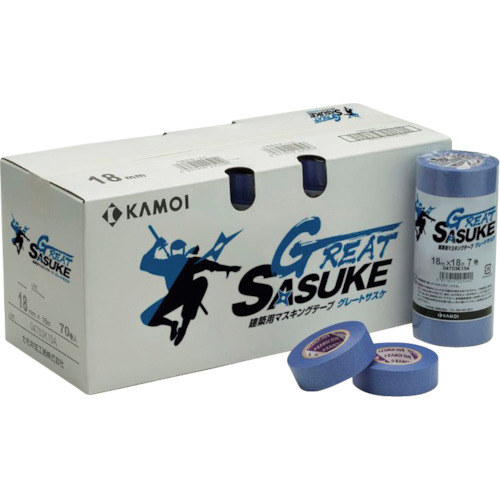 KAMOI 美纹纸胶带 用于建筑涂装 GREATSASUKE