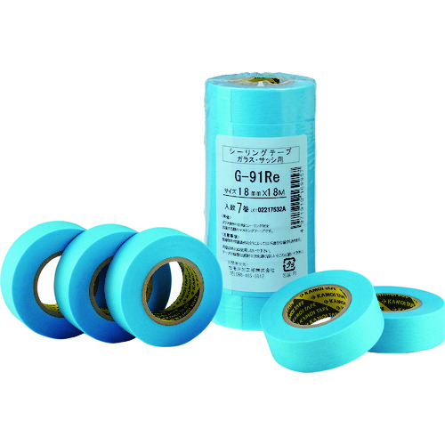 KAMOI 玻璃窗用美纹纸胶带