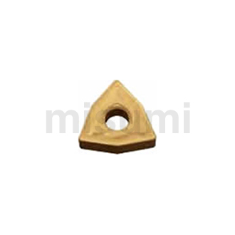 六角形80°负角型有孔不锈钢/耐热合金半精～粗加工车削用可转位刀片WNMG（GC）