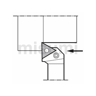 车刀杆 外径用 一般外径车削用刀杆PTGN