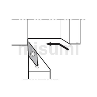 小零件加工用外径车削/仿形加工刀杆SVJB