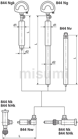 马尔/MAHR 844加长杆