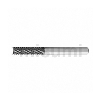 平头型立铣刀 金刚石涂层交叉槽铣刀