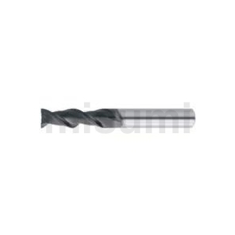 铝加工用金刚石涂层硬质合金平头型立铣刀　2刃/标准刃长型