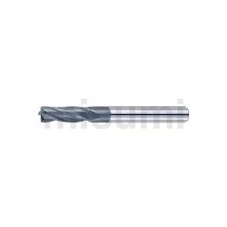 超硬合金立铣刀 ALC涂层 圆弧角型 4刃/短刃型/标准型/长刃型