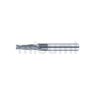 ALC涂层硬质合金锥型立铣刀　2刃/标准刃长型