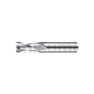 超硬合金立铣刀 铝加工用 平头型 2刃・30°螺旋角/短刃型・RL刃长型