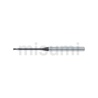 超硬合金立铣刀 MRC涂层 长颈型圆弧角型立铣刀 2刃/长颈型