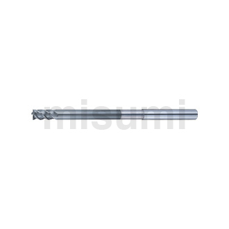 超硬合金立铣刀 XAL涂层 多功能平头型立铣刀 4刃/45度螺旋角/长柄型/短刃型