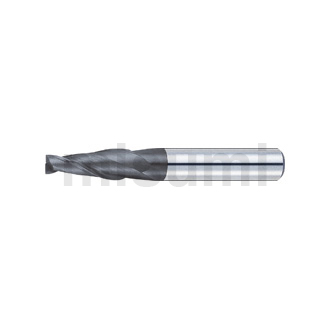 超硬合金立铣刀 MRC涂层 锥颈型平头型立铣刀 2刃/标准刃长型