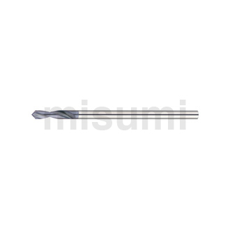 超硬合金立铣刀 XAL涂层硬质合倒角加工用立铣刀 2刃/15度螺旋角
