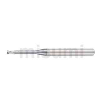 GCP硬质合金立铣刀 平头型 高速加工/2刃/长颈型