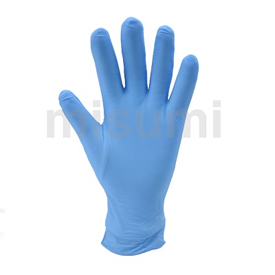 加厚款工业级一次性蓝色丁腈手套
