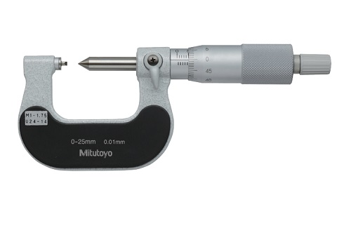 三丰/MITUTOYO 125系列 固定螺纹式千分尺 TMS