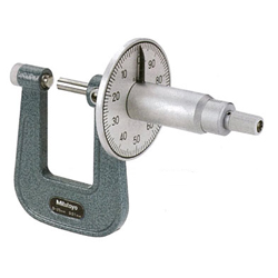 三丰/MITUTOYO 116系列 刻度盘板厚千分尺 PMM