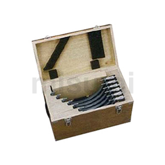 三丰/MITUTOYO 103系列 外径千分尺套装/带有棘轮套管 M110･OM