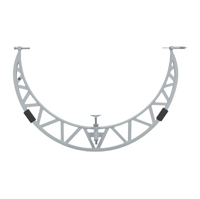 三丰/MITUTOYO 105系列 轻量型滑动测砧式外径千分尺 OMS1-P& OMS2-P