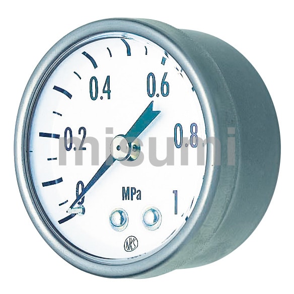 小型圧力表（D型嵌入式・φ50）
