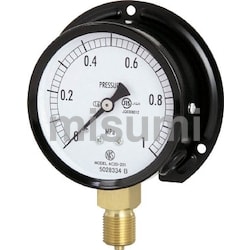 普通形圧力表（B型立式・φ75）