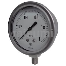 甘油填充压力表，使用温度范围：-5～45℃