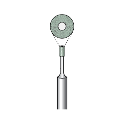 陶瓷金刚石磨棒/CBN磨棒 精密内面研削・夹具磨削用 轴径φ3.0