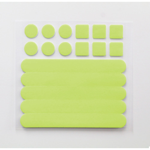 日东 高亮度蓄光荧光贴纸 贴纸型