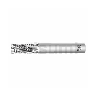粗加工型立铣刀（高速钢） LS-RFES粗加工和精加工兼用长柄短刃型