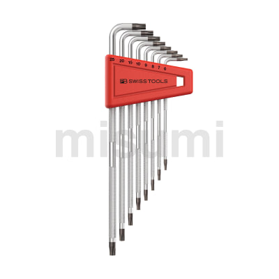 滚花L型内六角扳手套件