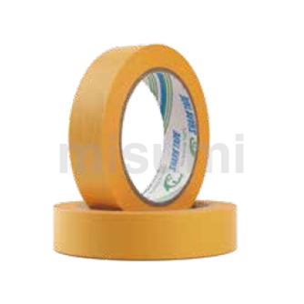 鲨鱼牌/Sharp Tape 进口和纸胶带 50米 浅黄色/耐高温150℃/抗溶剂/无残胶/抗UV 高温喷漆遮蔽/PCB波峰焊用 1箱装 符合RoHS