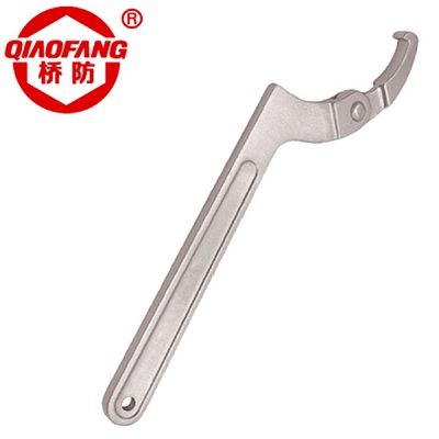 不锈钢可调勾扳手