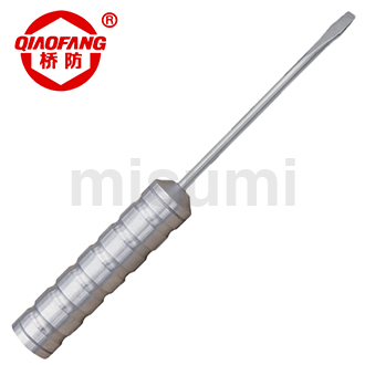 不锈钢柄一字螺丝刀